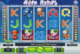 Alien Robots  -  NetEnt